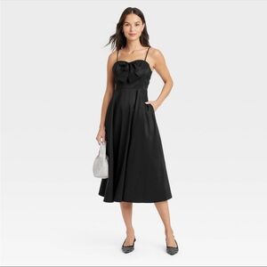 Bow Midi Dress
